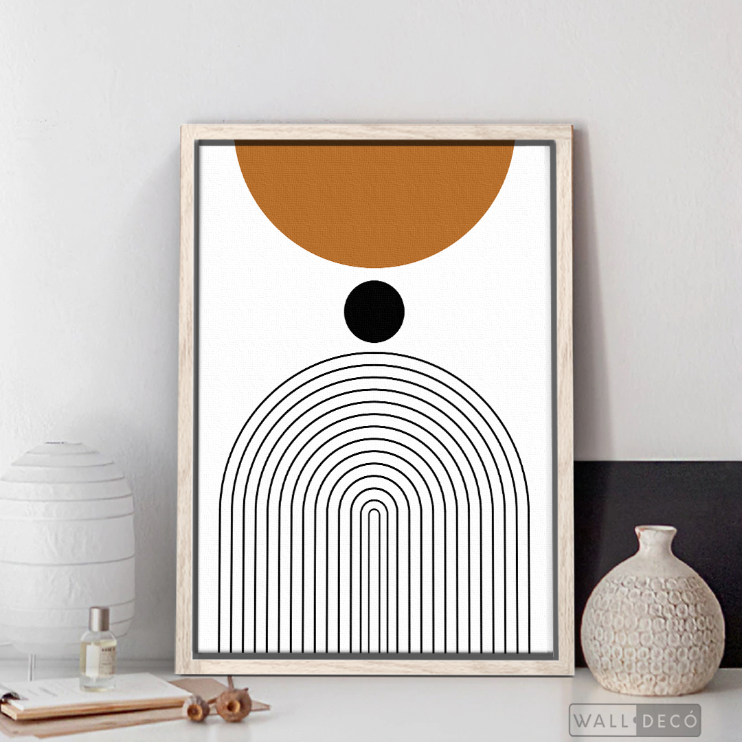 Cuadro Minimalista Line Art Tres