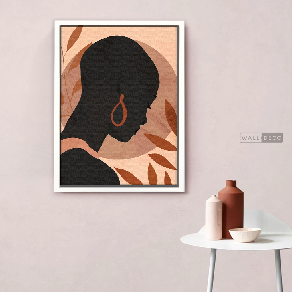 Cuadro Mujer África