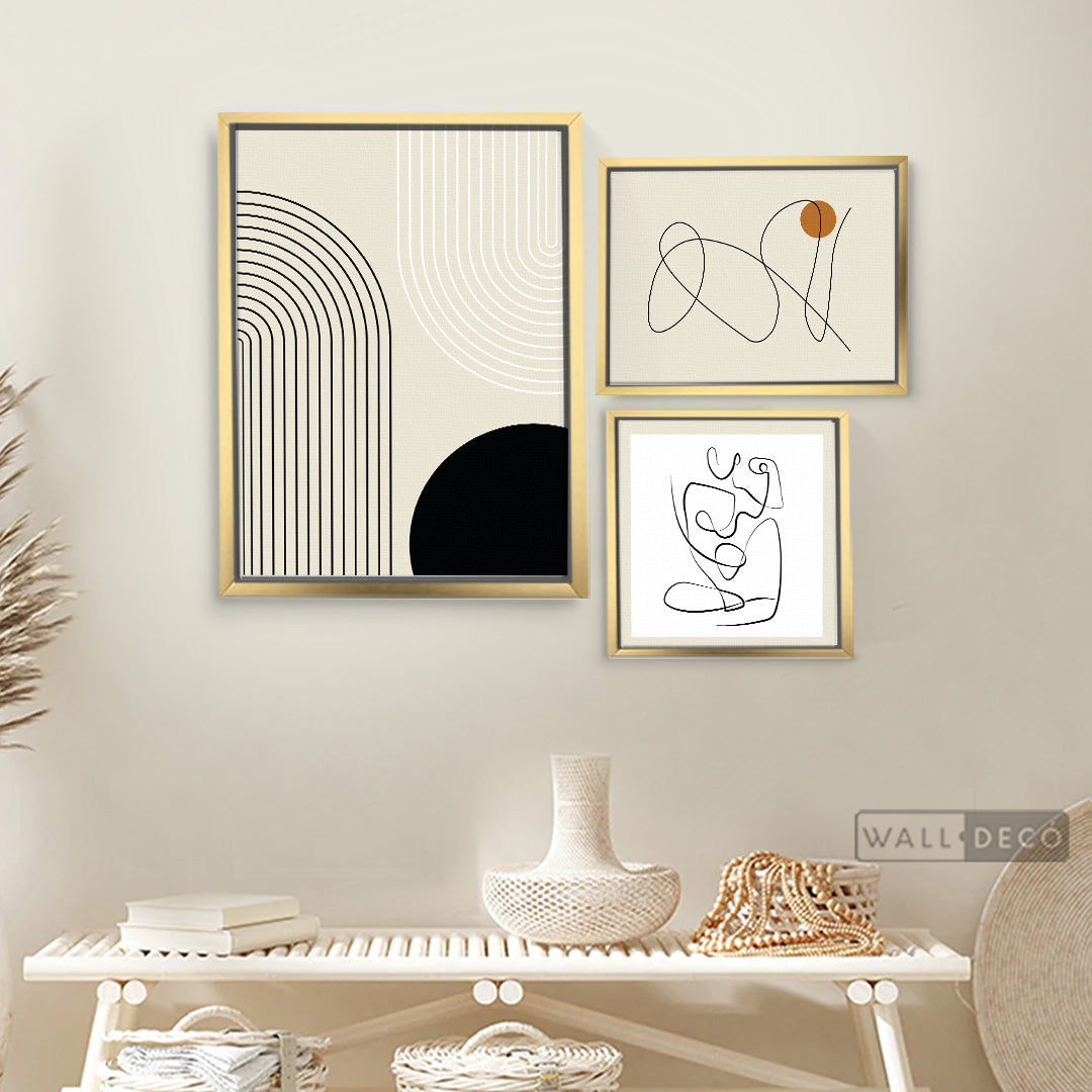 Composición Mid Century Modern
