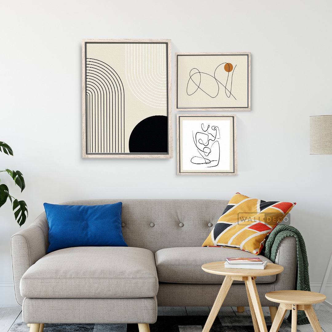 Composición Mid Century Modern