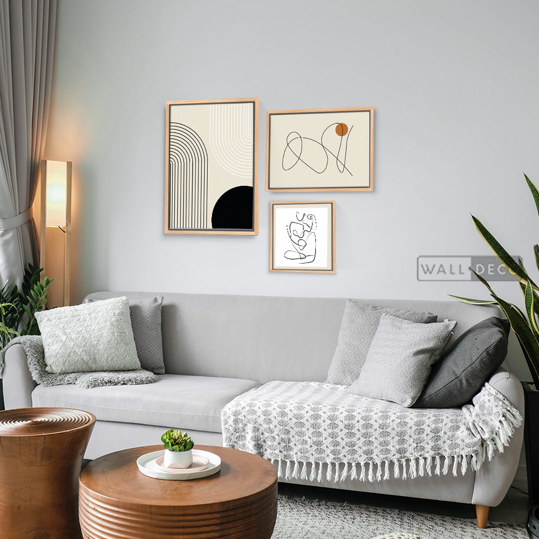 Composición Mid Century Modern