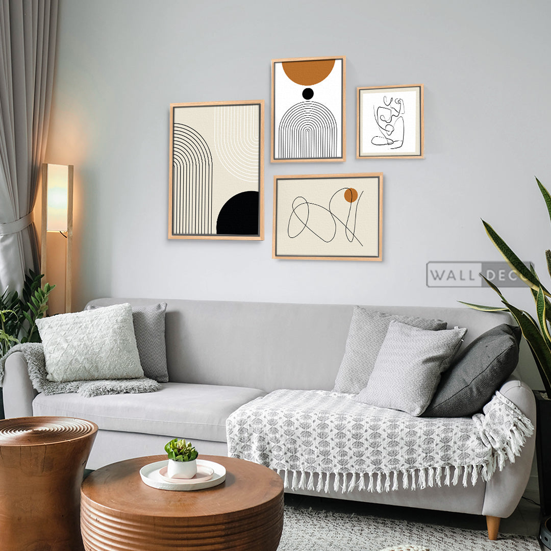 Composición Mid Century Modern