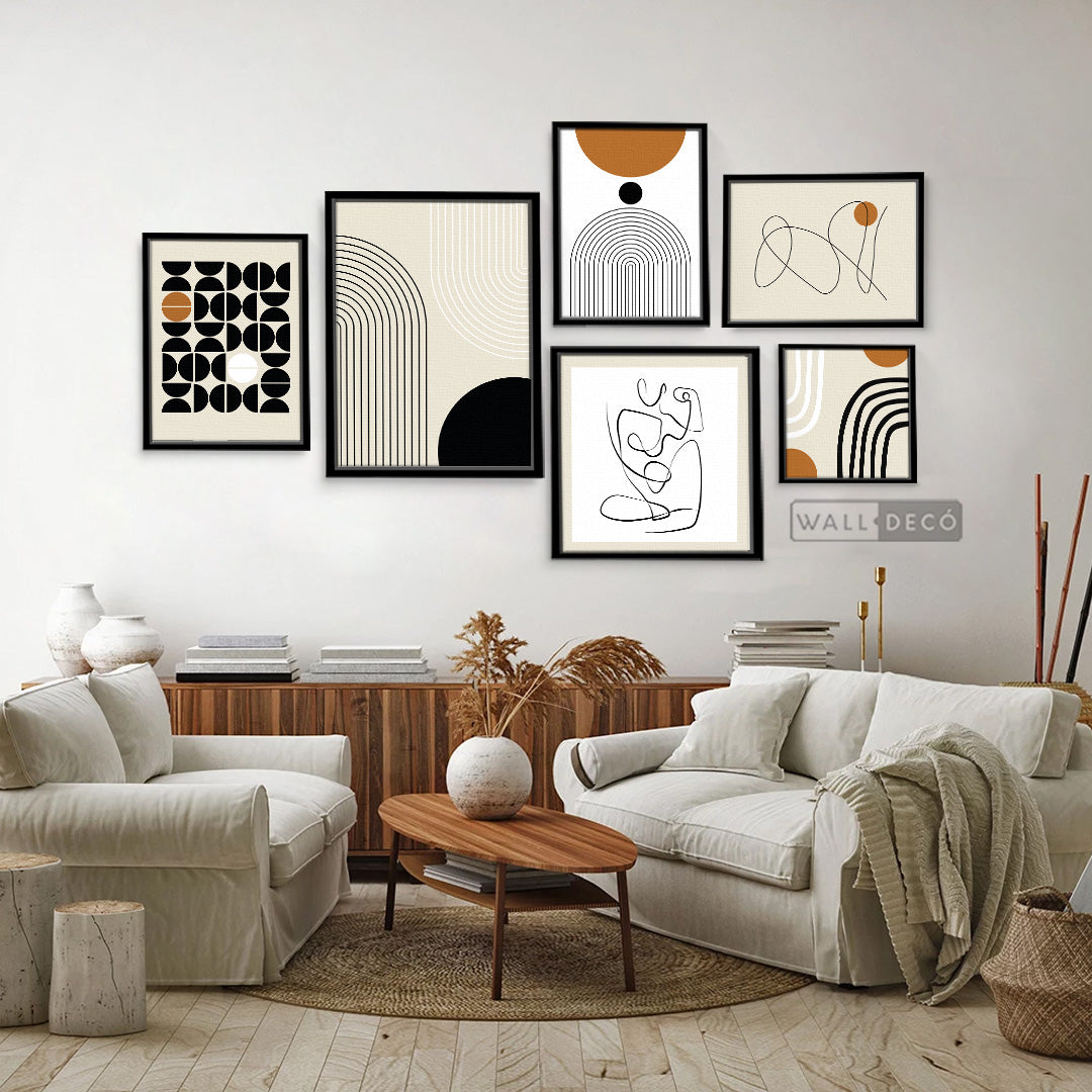 Composición Mid Century Modern