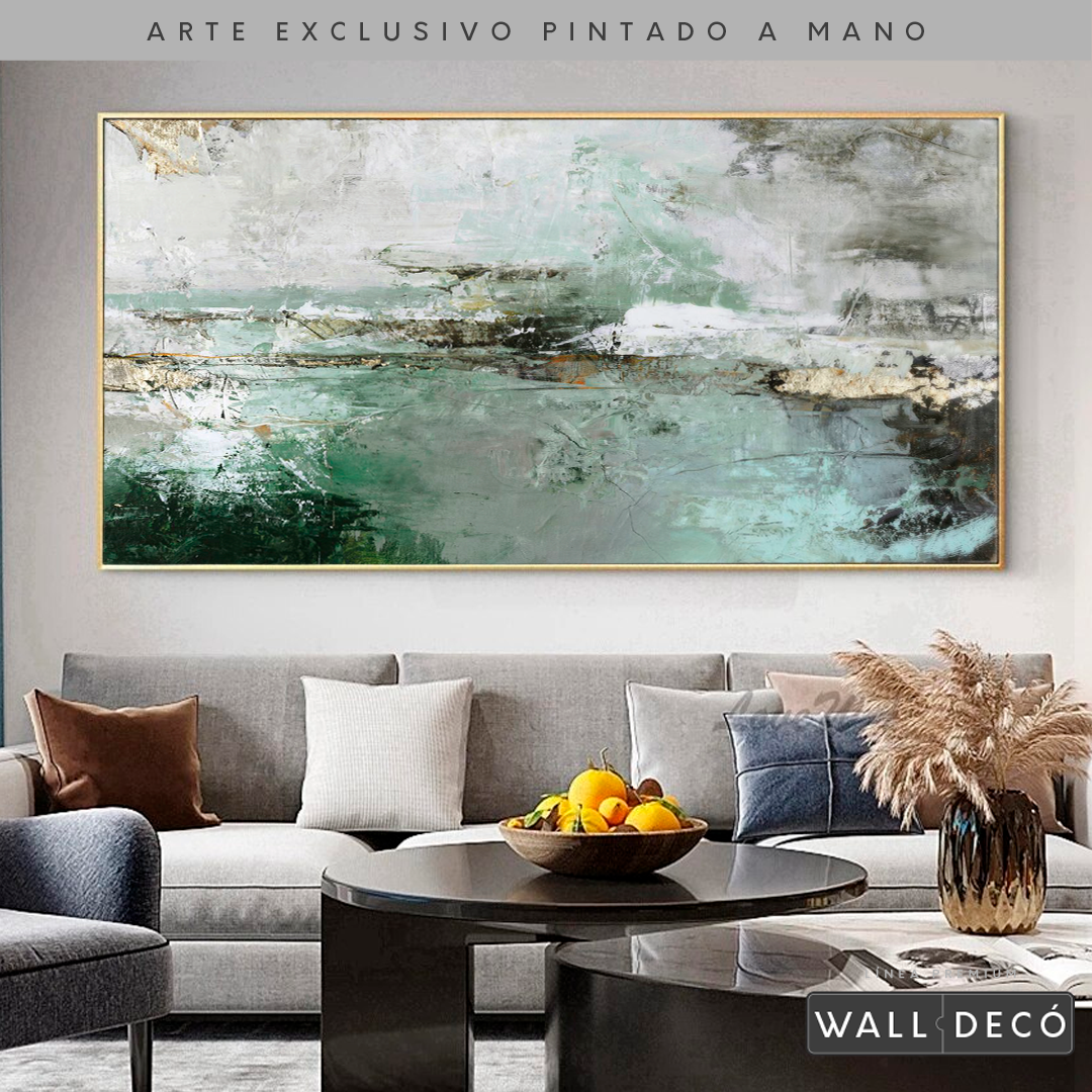 Arte Pintado a Mano Infinitas Sombras Horizontal