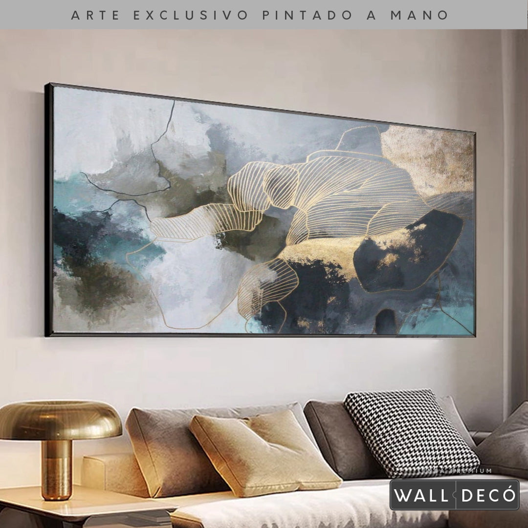 Arte Pintado a Mano Magia del Cielo Horizontal