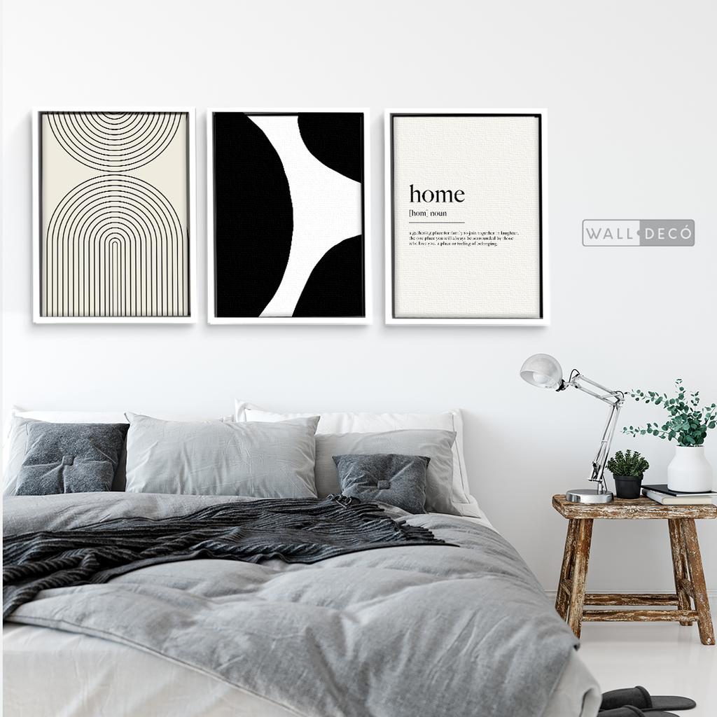 Tríptico Minimalista Home