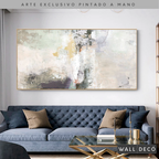 Arte Pintado a Mano Bruma Del Amanecer Horizontal