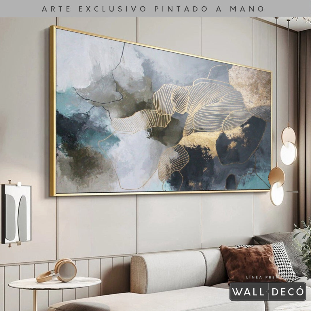Arte Pintado a Mano Magia del Cielo Horizontal