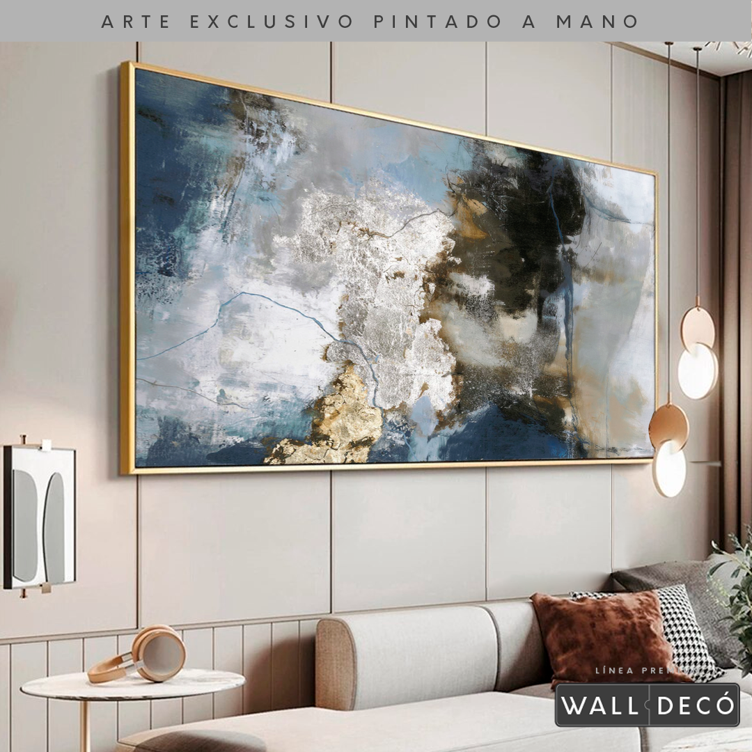 Arte Pintado a Mano Estrella y Alma Horizontal