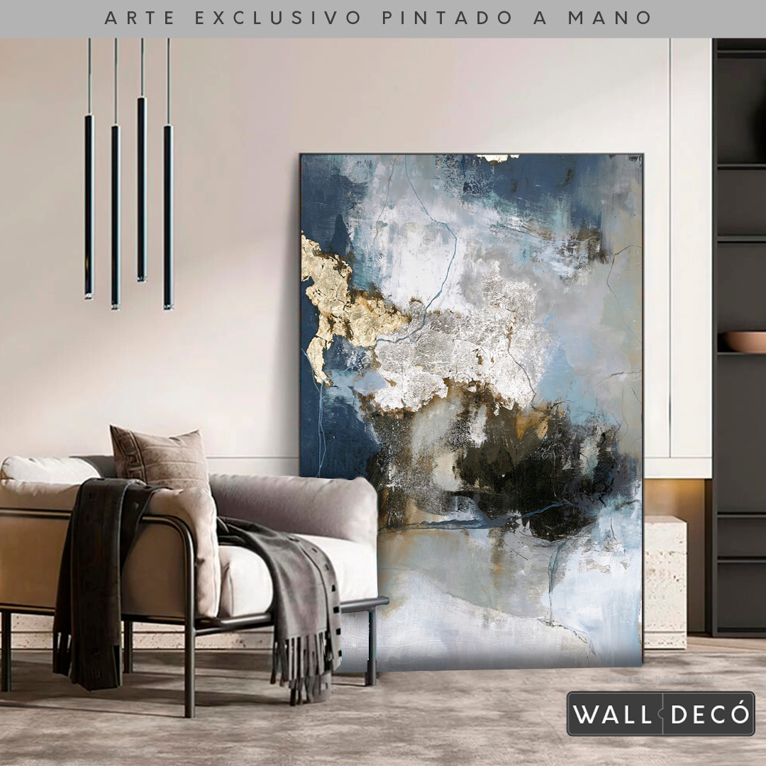 Arte Pintado a Mano Estrella y Alma Vertical