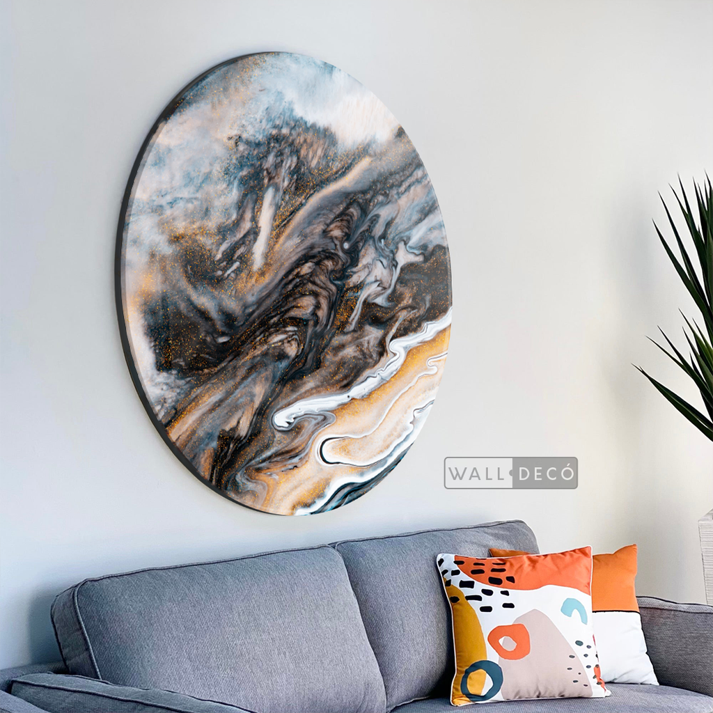 Cuadro Circular Fluido Universo