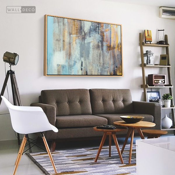 Cuadro Abstracto Árido – Wall Decó Store - Cuadros decorativos