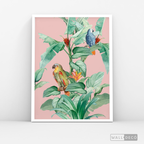 Cuadro Aves Loro Real