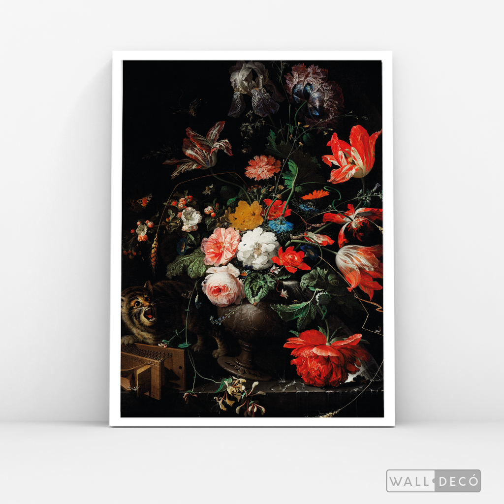 Cuadro Arte Black Rose