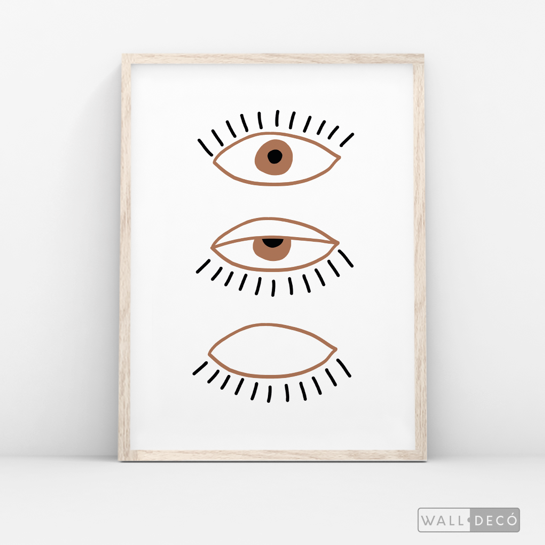 Cuadro Boho Meditación