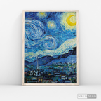 Cuadro Arte Noche estrellada Van Gogh (B)