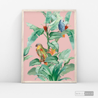 Cuadro Aves Loro Real
