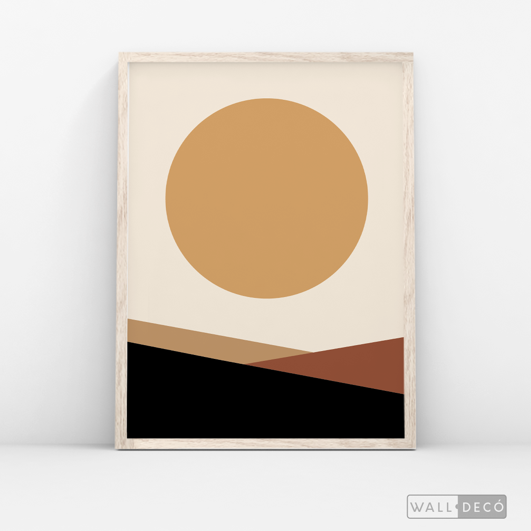Cuadro Abstracto Amanecer