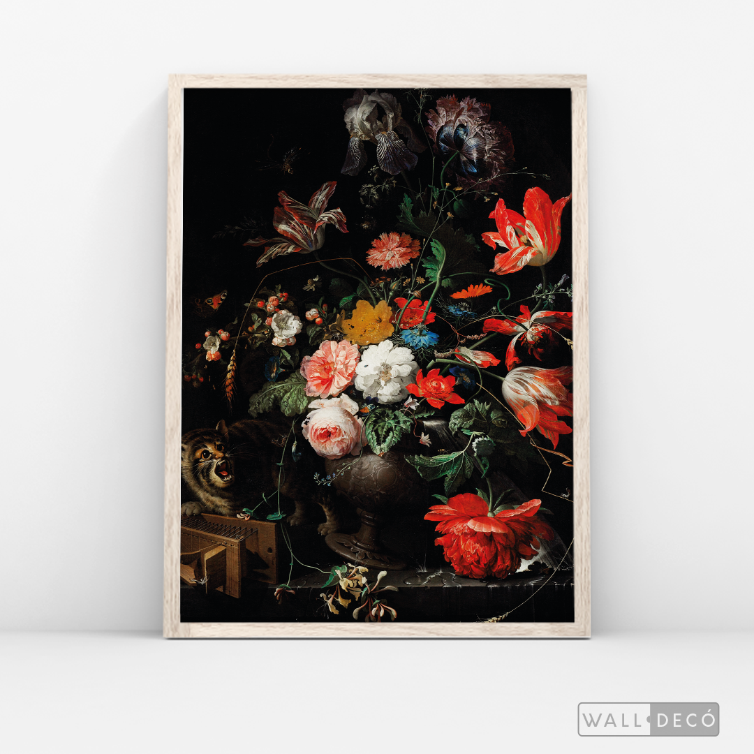 Cuadro Arte Black Rose
