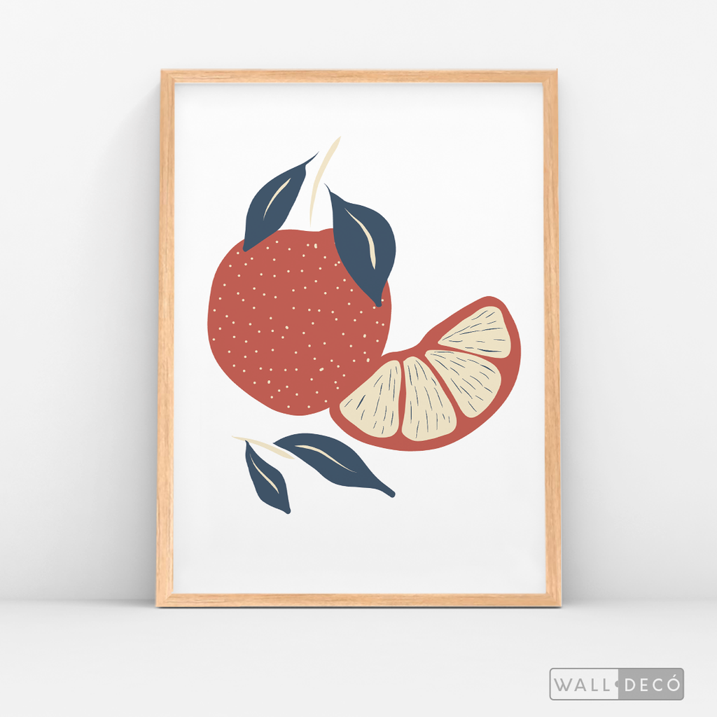 Cuadro Boho Naranja