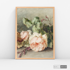 Cuadro Arte Vintage Rose