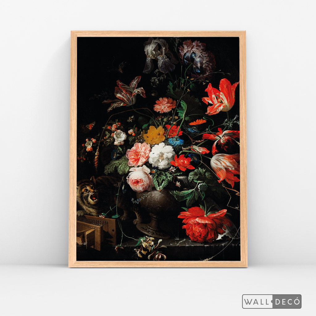 Cuadro Arte Black Rose