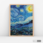 Cuadro Arte Noche estrellada Van Gogh (B)