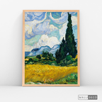 Cuadro Arte Campo de Trigo Van Gogh