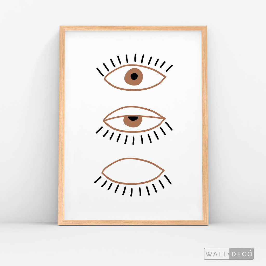 Cuadro Boho Meditación