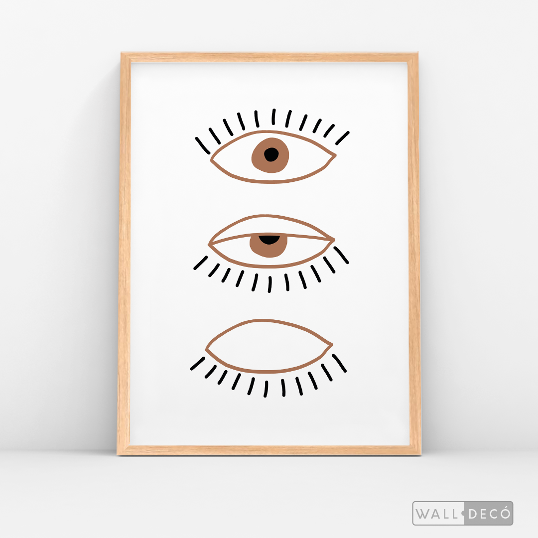 Cuadro Boho Meditación