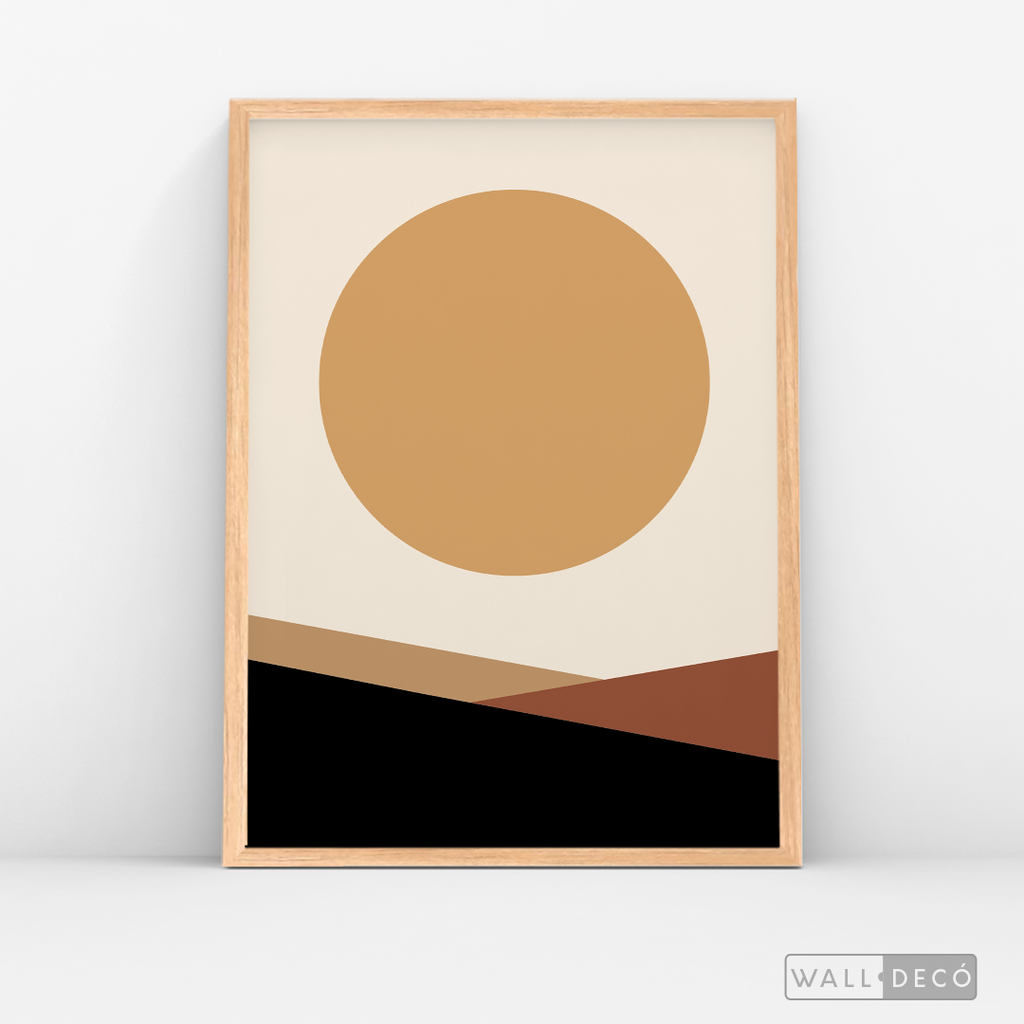 Cuadro Abstracto Amanecer