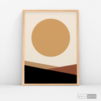 Cuadro Abstracto Amanecer