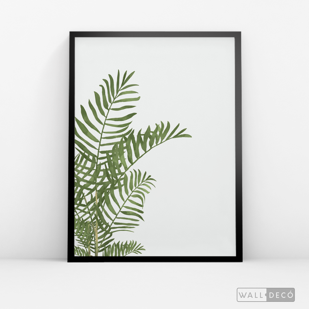 Cuadro Botánico HELECHO - WalldecóStore