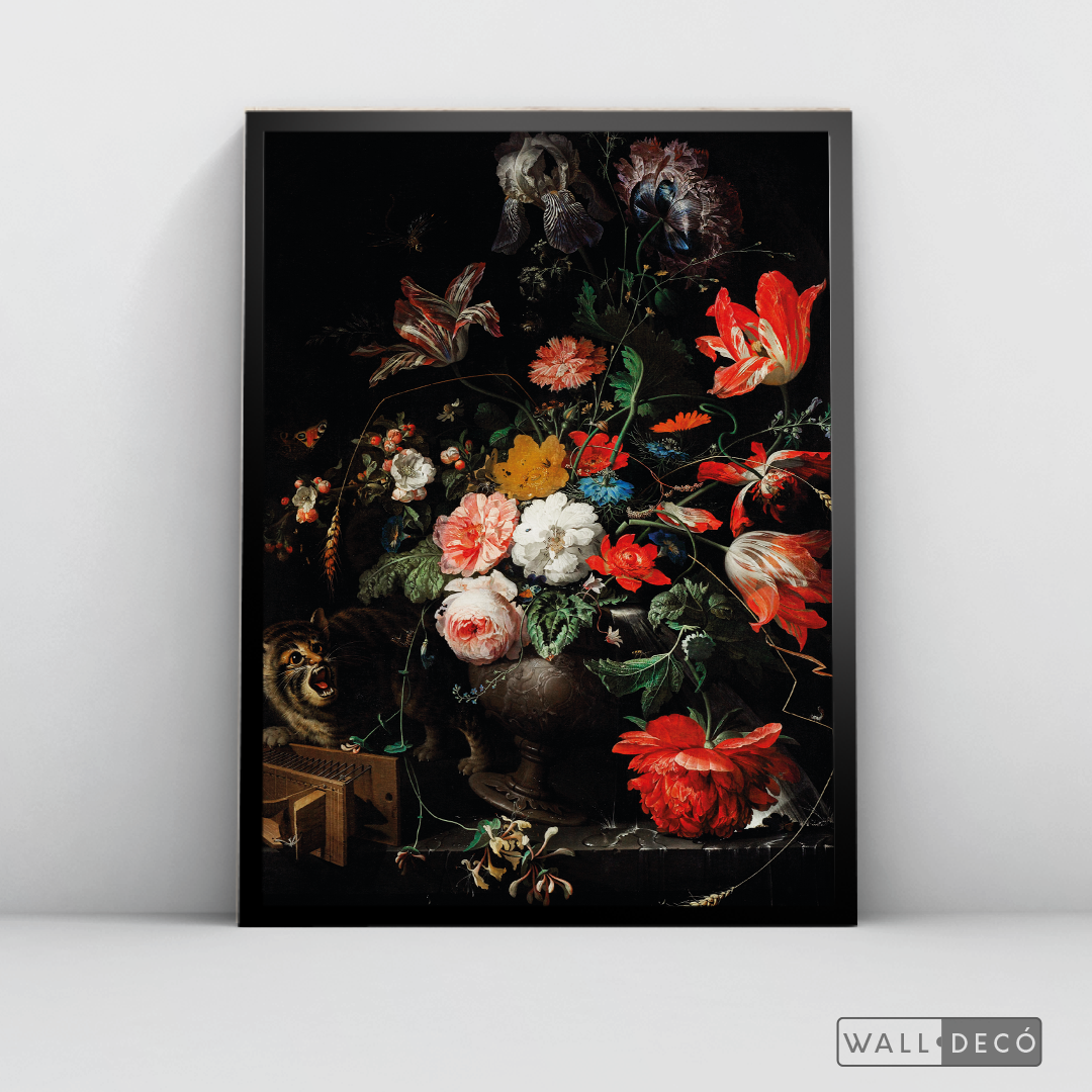 Cuadro Arte Black Rose