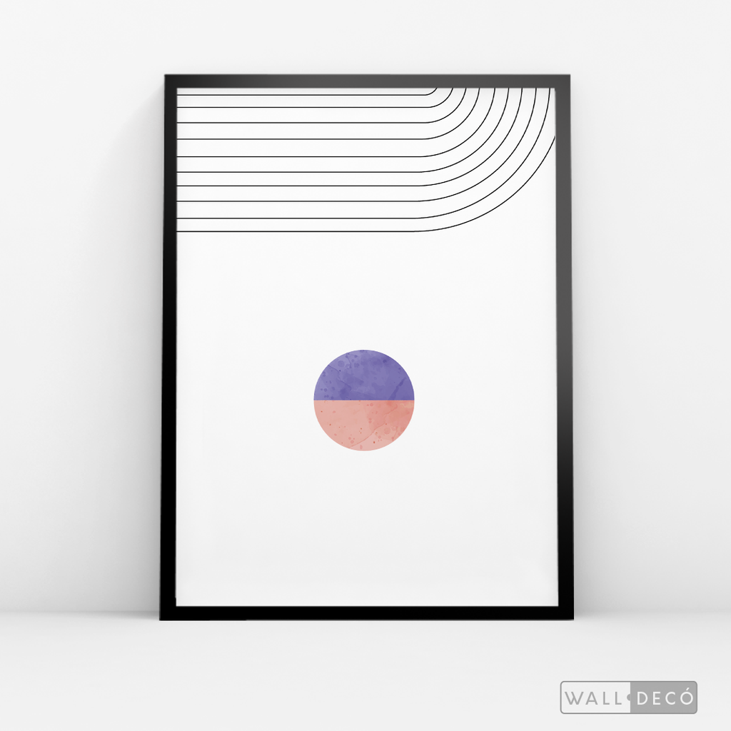 Cuadro Abstracto Paralelo