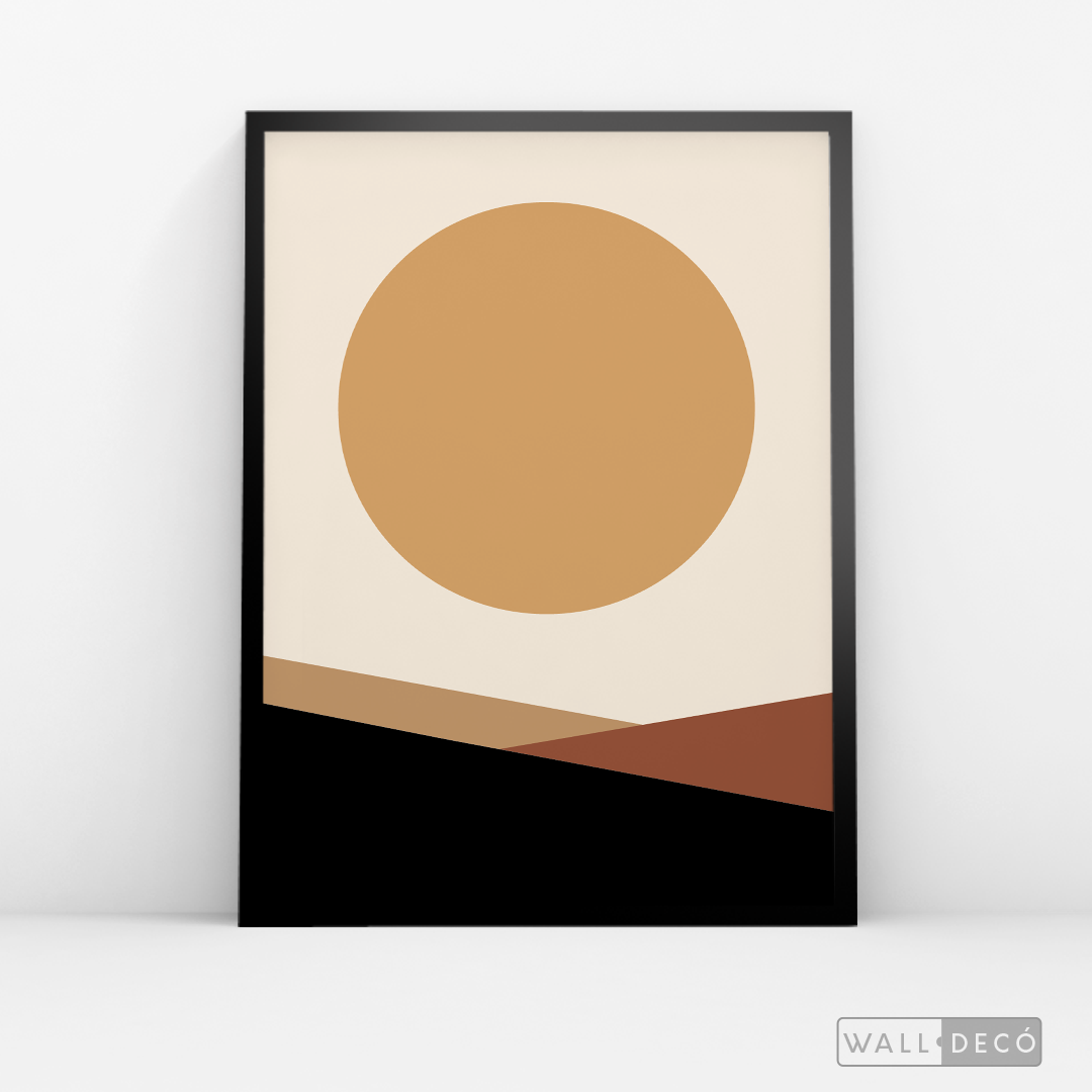 Cuadro Abstracto Amanecer