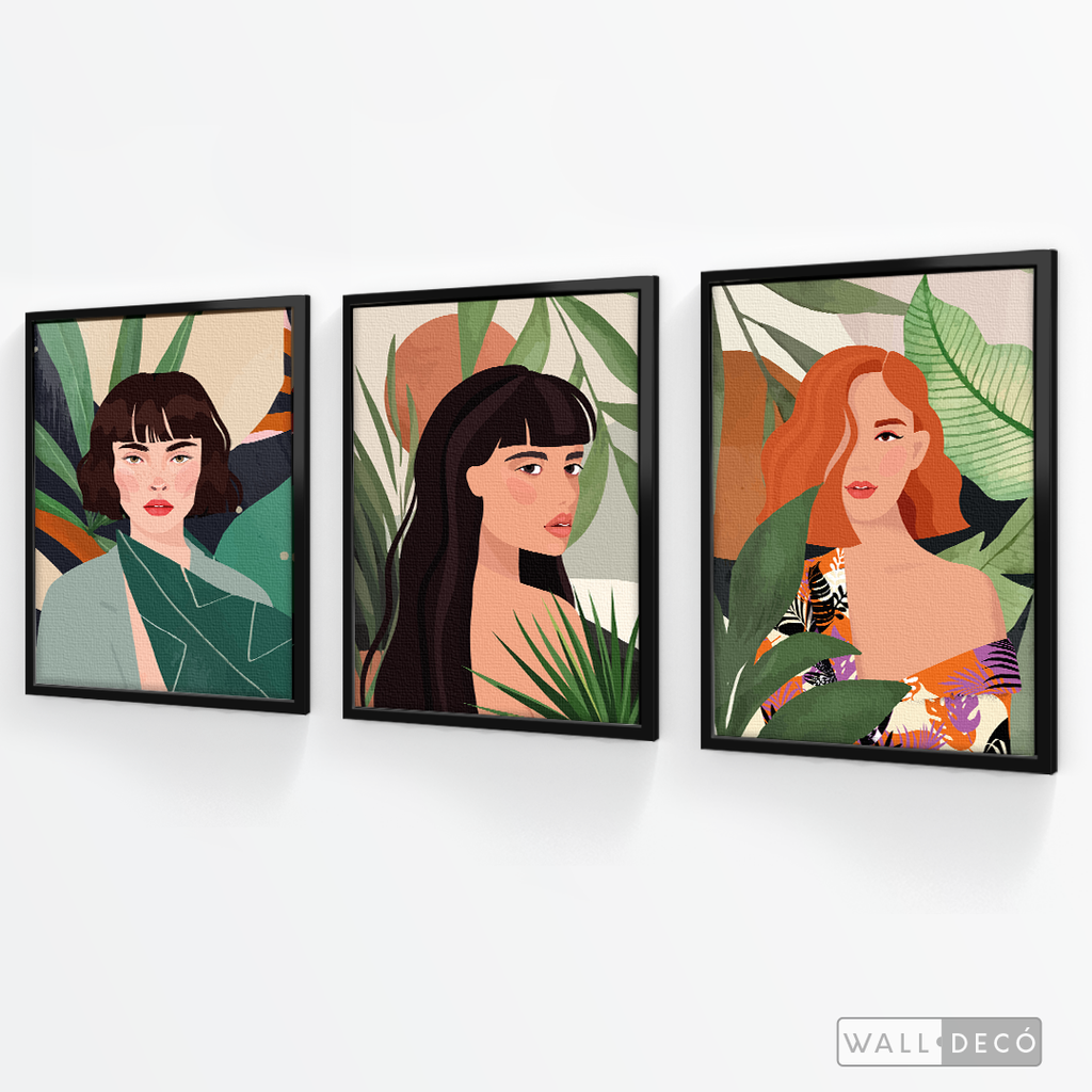Tríptico Mujeres Diversas