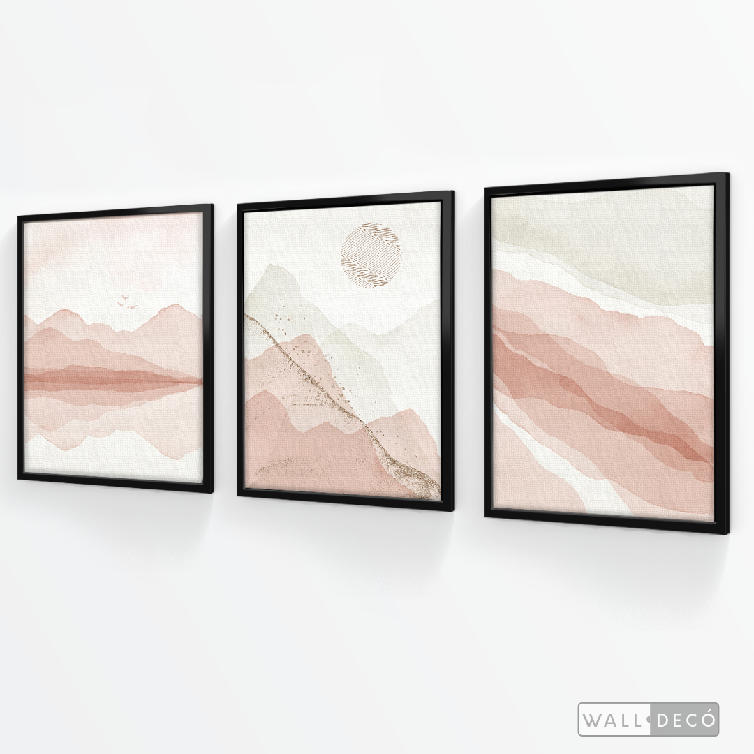 Tríptico Fragmentos Tranquilidad