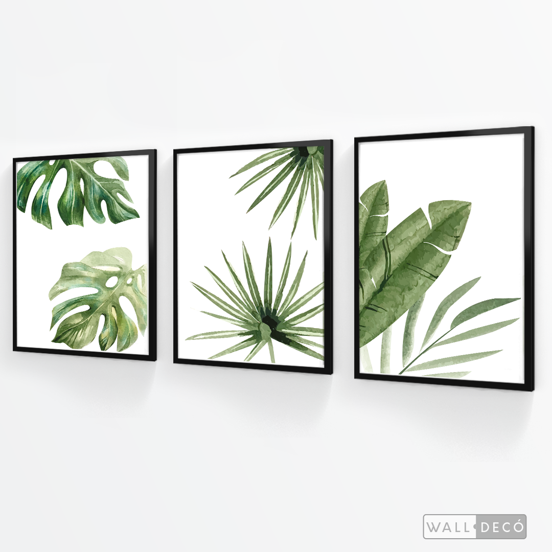 Tríptico Botánico - WalldecóStore