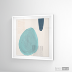 Cargar imagen en el visor de la galería, Cuadro Abstracto Reposo en Azul
