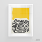 Cargar imagen en el visor de la galería, Cuadro Abstracto Amarillo
