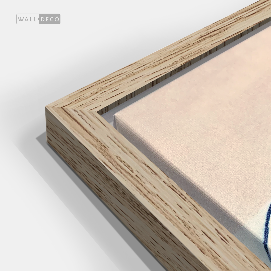 Arte Pintado a Mano Entre Luz y Rosa Vertical