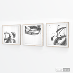 Cargar imagen en el visor de la galería, Tríptico Minimalista Pinceladas (Set x 3)
